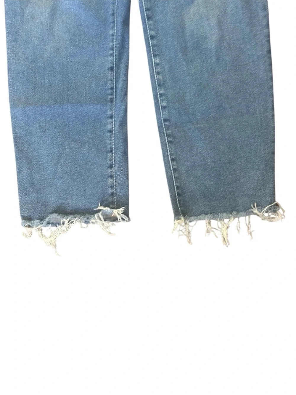 J. Crew Stovepipe High Rise Raw Hem Woman’s Jeans. Size 30.